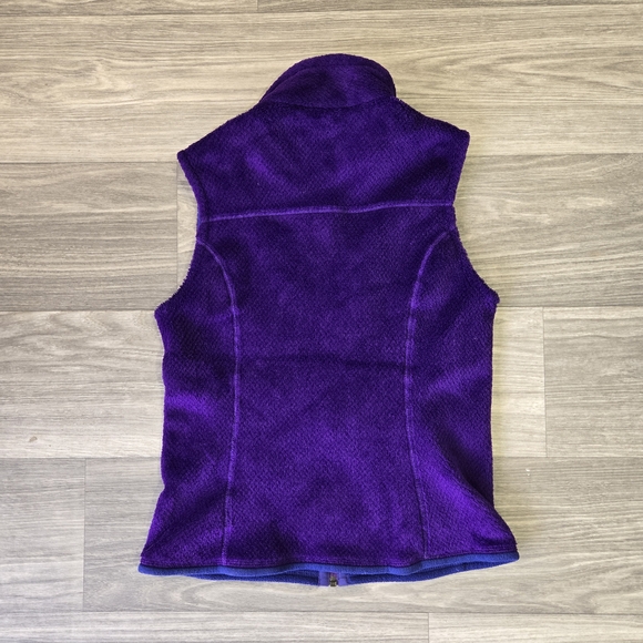 Patagonia Jacket Womens Size Small Purple Fleece Re Tool Zip Up Vest Winter - Picture 5 of 5